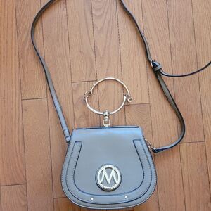 Mia Farrow Collection Top Handle Crossbody (Taupe)